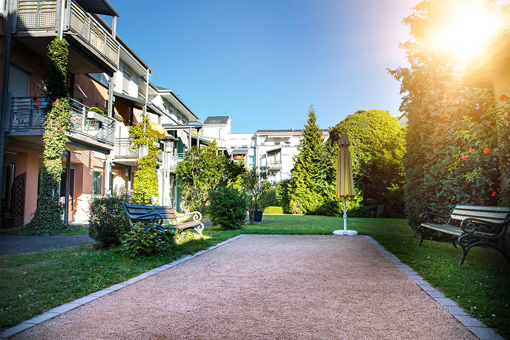 Räumlichkeiten und Garten
